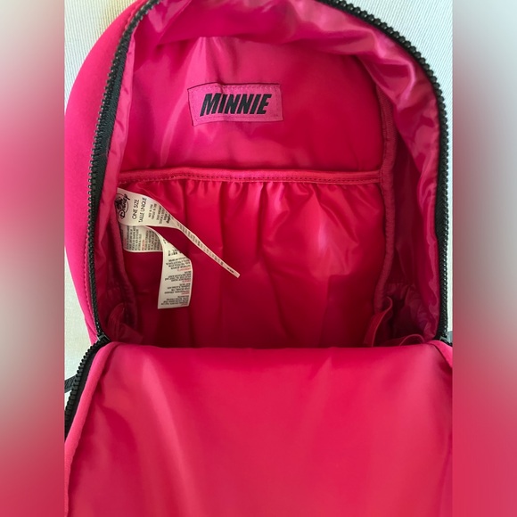 NWT Disney Store Minnie Mouse fabric backpack - Picture 3 of 6